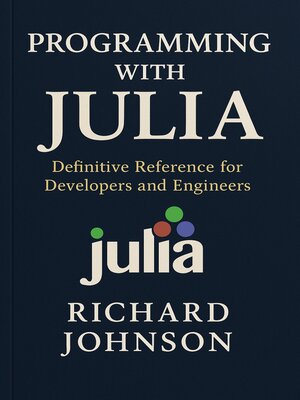 cover image of Programming with Julia